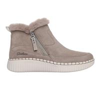 Skechers Women's Relaxed Fit Wilshire BLVD Fresh Zip Boot, Taupe, 6 UK