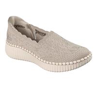 (, ) Skechers Wilshire Boulevard Polyester Women's Taupe Trainers