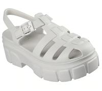 Skechers Women Foamies Cher Headliner Sandal, Beige, 4 UK