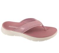 Skechers Womens Go Walk Flex Holly Flip Flops - Mauve - 7 UK