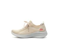 Skechers Women Hands Free Slip-ins Ultra Flex 3.0-Brilliant Path Sneaker, Natural, 41 EU Larga
