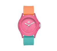 Skechers Women' Rosencrans Three Hand Orange Silicone Watch (Model: SR6289), Orange