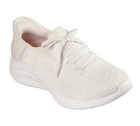 Skechers Women's Ultra Flex 3.0 Brilliant Path 149710 NAT, Natural Knit/Periwinkle Trim, 3 UK
