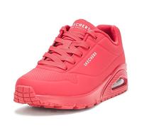 Skechers Women Uno-Stand On Air Sneakers, red, 8 UK