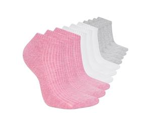 Skechers Women's 10 Pack Cushioned Low Cut Socks Socks