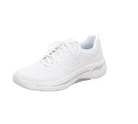 Skechers Women's 124404-wsl_38,5 Sneakers, White/Silver, 5.5 UK