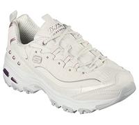 Skechers Women's 149267 Wlv Sports Shoes, Weißer Duraleather-Lavendelrand, 2.5 UK