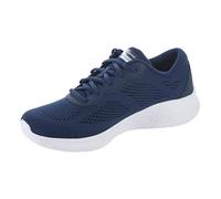 Skechers Women's 149990 NVY Trainers, Navy Mesh/White Trim, 8 UK