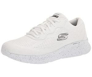 Skechers Women's 149990 WBK Trainers, White Mesh/Black Trim, 7 UK