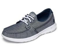 Skechers Women's 15433 Boat Shoes, Blue (Navy), 2 UK