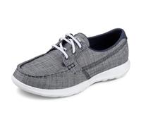 Skechers Women's 15433 Boat Shoes, Blue (Navy), 3.5 UK