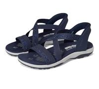 Skechers Women's 163574-moc sandals, navy, 8 UK