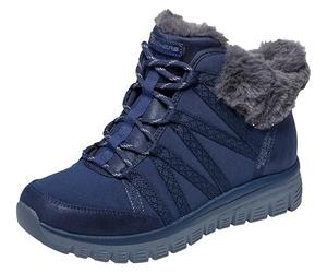 Skechers Womens 168100 Slip Ins Ankle Boot, Navy, 5 UK