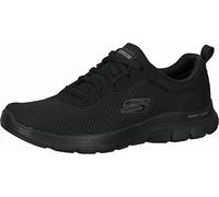 Skechers Womens 2023 Flex Appeal 4.0 Trainers - Black/Black - UK 9
