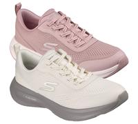Skechers Womens 2026 Plush Foam Air Cooled Mesh Breathable Lace-Up Trainers