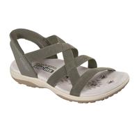 Skechers Womens 2026 Reggae Slim - Stretch Flex Slip-In Stretch Sandals