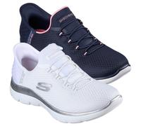 Skechers Womens 2026 Summits - Diamond Dream Slip In Memory Foam Trainers