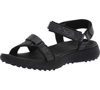Skechers Women's 600 Spikeless Golf Sandalen Shoe, Black, 4 UK
