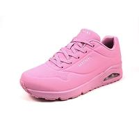Skechers Women's Uno-Stand on Air Sneaker Pnk 6.5