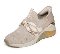 Skechers Women's A Wedge-Enzie Hands Free Slip-ins Sneaker, Taupe, 5 UK