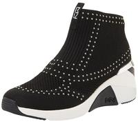 Skechers Women's A Wedge-Lulee Sneaker, Black, 10