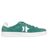 Skechers Women's Academy - Court Charm Sneaker in Green, Size 6 | Leather/Synthetic