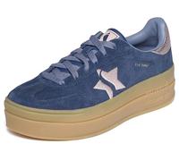 Skechers Women's Casual Low-Top Trainers 4 (37) Blue