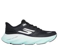 Skechers Women's Aero Burst Sneaker, Black/White, 3 UK