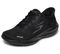 Skechers Women's Aero Spark Hands Free Slip-ins Sneaker, Black/Black, 5