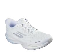 Skechers Women's Slip-ins: Aero Spark Sneaker in White/Silver, Size 7 | Textile/Synthetic, Vegan, Machine Washable , Arch Fit , Hyper Burst
