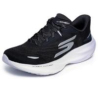 Skechers Women's Aero Spark Running Trainer, Black/White, 3.5 UK