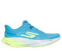 Skechers Women's Aero Spark Running Trainer, Blue/Yellow, 4.5 UK