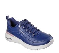 Skechers Womens Air Dynamight Trainers Navy/Rose Gold 6 UK