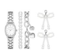 Skechers Women's Analog Quartz Watch with Alloy Steel Strap SR9135