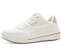 Skechers Women's Arcade HI Moving Along | Casual sneaker, Patented Arch Fit midsole, Machine Washable, Canvas Upper, Fixed stretch laces, Flexible outsole