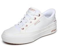 Skechers Women's Arch Fit Arcade See Ya There Trainers, White, 5 UK
