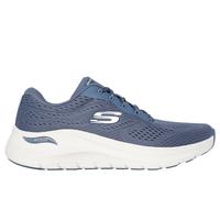 Skechers Women's Arch Fit 2.0 - Big League Sneaker in Slate, Size 4.5 | Textile/Synthetic, Vegan, Machine Washable