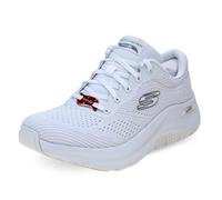 Skechers Women's Arch FIT 2.0 Big League Sneaker, White, 4 UK