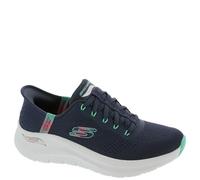 Skechers Women's Arch FIT 2.0 Easy Chic Sneaker, Navy, 4.5 UK
