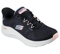 Skechers Women's Arch Fit 2.0 Fresh Pace Slip-in Trainers, Black Mesh/Pu/Multi Trim, 6 UK