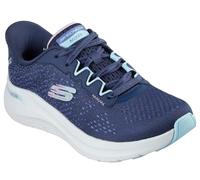 Skechers Women's Arch Fit 2.0 Fresh Pace Slip-in Trainers, Navy Mesh/Duraleather/Multi Trim, 5 UK