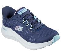 Skechers Women's Arch Fit 2.0 Fresh Pace Sneaker, Navy Mesh/Duraleather/Multi Trim, 5 UK