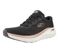 Skechers Arch Fit 2.0 - Glow The Distance Shoes Black Gold White Women - 37.5