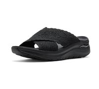 Skechers Women's Arch Fit 2.0 Sandals, Still The One Wedge, Black/Black, 6