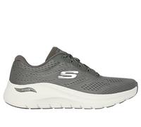Skechers Women's Arch Fit 2.0 - Big League Sneaker in Olive, Size 8 | Textile/Synthetic, Vegan, Machine Washable