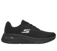 Skechers Women's Arch Fit 3.0 - Easy Flow Sneaker in Black | Textile/Synthetic, Vegan, Machine Washable