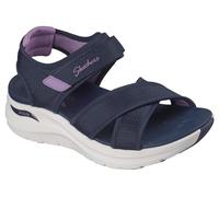 Skechers Women's Arch Fit Adjustable Crossover Band Slingback Sandal