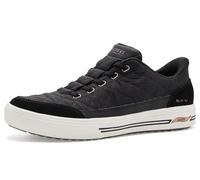 Skechers Women's Arch Fit Arcade Cuddle Steps Slip-in Trainers, Black Nylon Duraleather Suede, 5.5 UK
