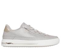 Skechers Women's Arch Fit Arcade - Glimmer Nite Sneaker in Champagne, Size 3 | Synthetic, Vegan