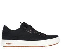 Skechers Women's Arch Fit Arcade - Meet Ya There Sneaker in Black, Size 2.5 | Textile, Vegan, Machine Washable